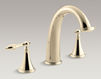 Смеситель для ванны Finial Traditional Kohler 2015 K-T314-4M-SN Современный / Скандинавский / Модерн