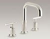 Смеситель для ванны Purist Kohler 2015 K-T14428-4-BV Современный / Скандинавский / Модерн