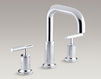 Смеситель для ванны Purist Kohler 2015 K-T14428-4-BN Современный / Скандинавский / Модерн