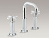 Смеситель для раковины Purist Kohler 2015 K-14407-3-SN Современный / Скандинавский / Модерн