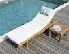 Шезлонг Los Roques Il Giardino di Legno Teak Collection 0503 Современный / Скандинавский / Модерн