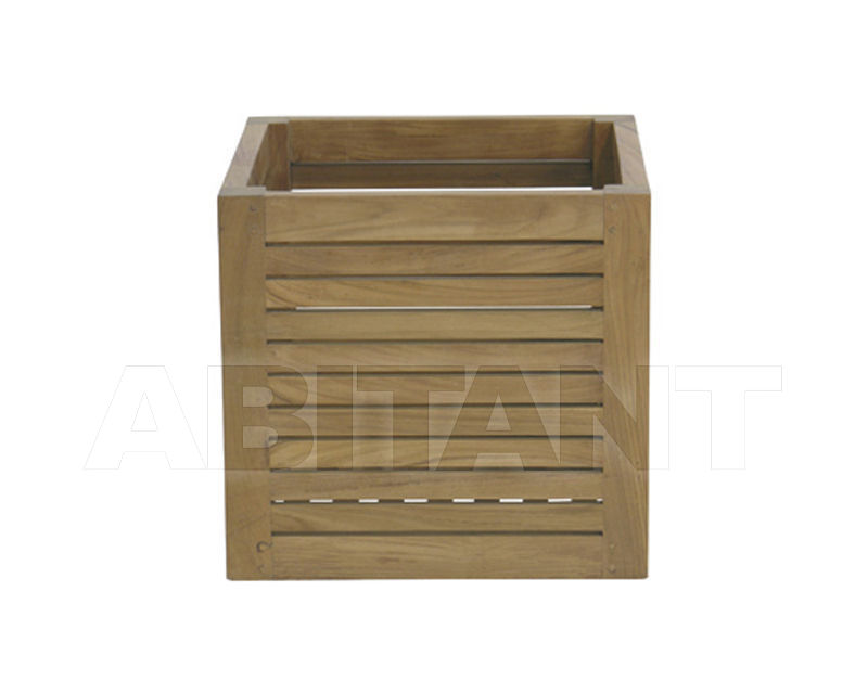 Купить Кашпо Geo Il Giardino di Legno Teak Collection 0824