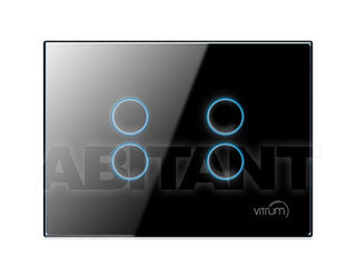 Выключатель Vitrum IV EU VITRUM Glass 01E040020 11E04000.90000.00+0001