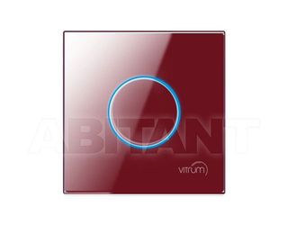 Выключатель Vitrum I BS VITRUM Glass 01B010020 11B01000.90000.00+3004