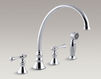 Смеситель для кухни Revival Kohler 2015 K-16111-4A-PB Современный / Скандинавский / Модерн