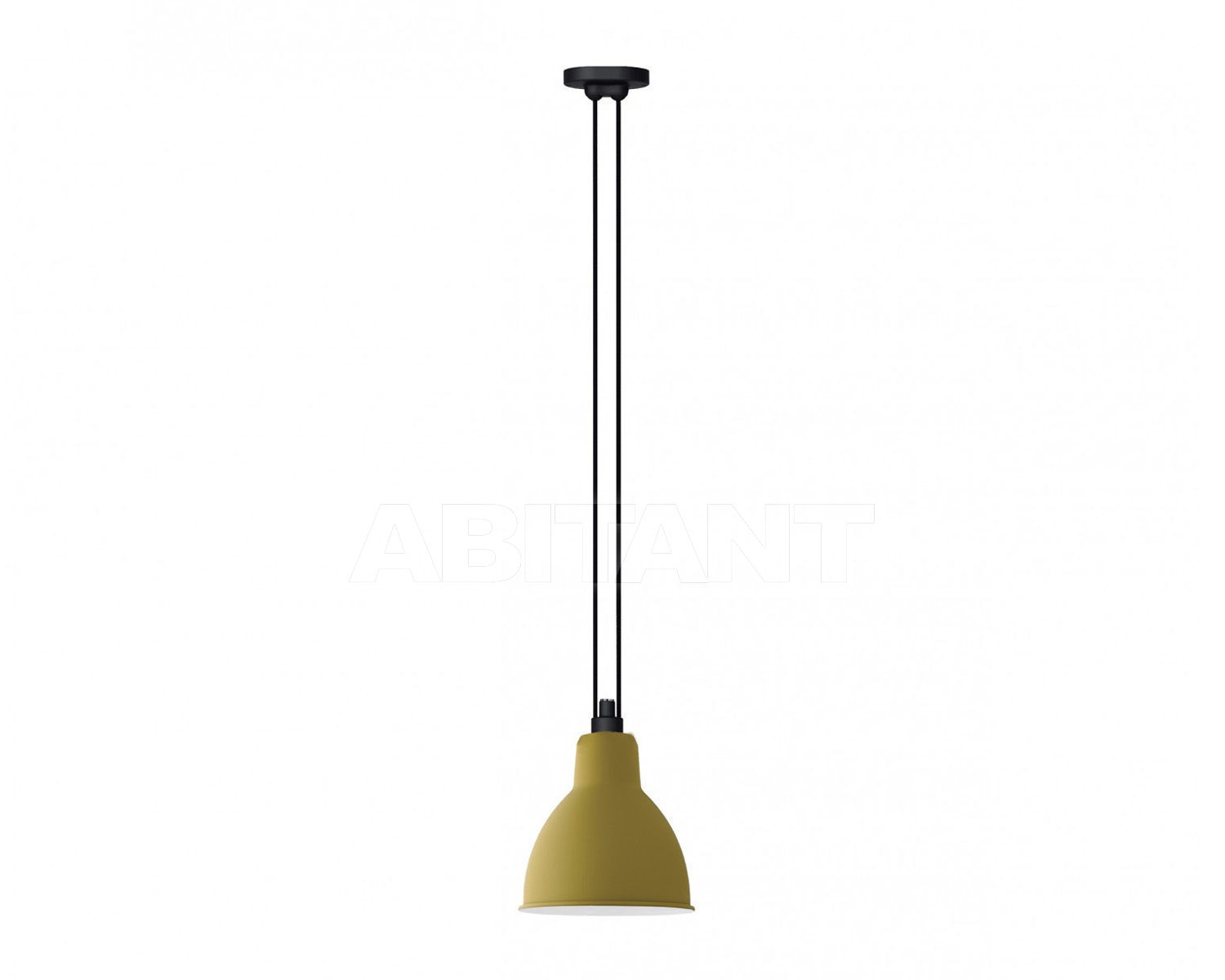 Купить Светильник La Lampe Gras by DCW éditions GRAS LAMPS 322 YELLOW ROUND XL