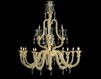 Люстра Arte di Murano Lighting Classic 7416 12 Black Классический / Исторический / Английский