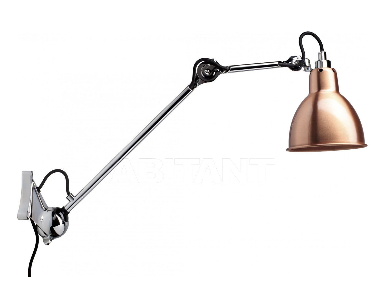 Купить Светильник настенный La Lampe Gras by DCW éditions GRAS LAMPS 222 CH-COP-WH