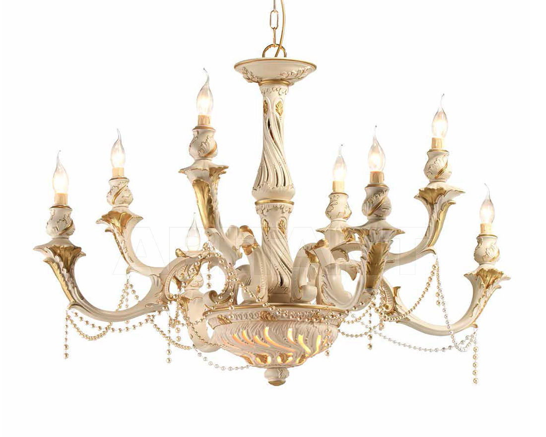 Купить Люстра Ceramiche Lorenzon  2015 LL.63/AVSO/4+4F