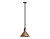 Светильник 322 COP-RAW CONIC XL бронза Светильник La Lampe Gras by DCW éditions GRAS LAMPS 322 COP-RAW CONIC XL Современный / Скандинавский / Модерн