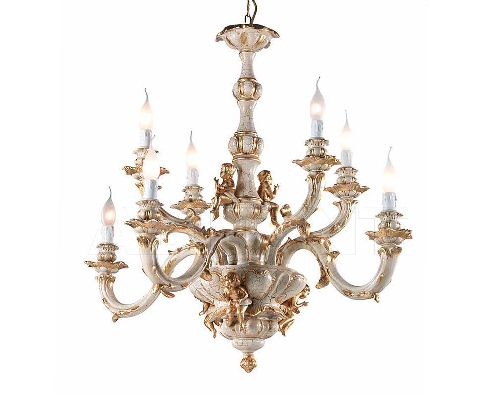Купить Люстра Ceramiche Lorenzon  2015 G.778/A/FV/8F
