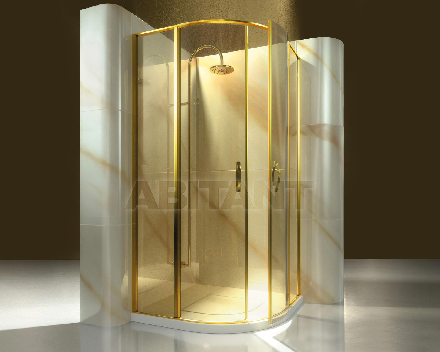 Кабина vismaravetro Gold 2-х створчатая дверь