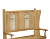 Скамейка Gothic Jonathan Charles Fine Furniture Natural Oak 493375-LNO Прованс / Кантри / Средиземноморский