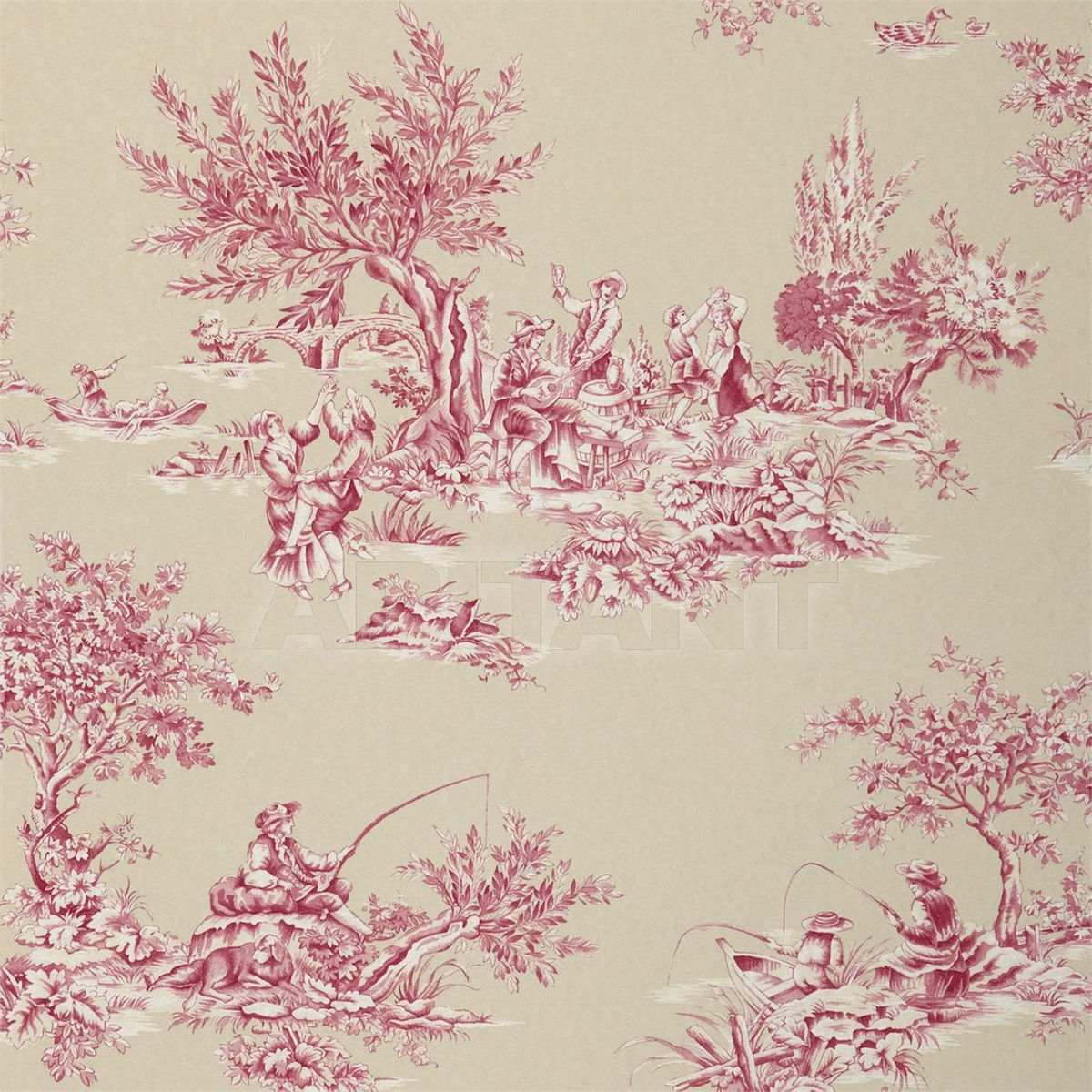 Купить Флизелиновые обои Etienne  Style Library Amilie Wallpapers  HCI60105