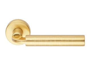 Дверная ручка Valli&Valli 2012 H 1026 R8 Gold/ gold satin
