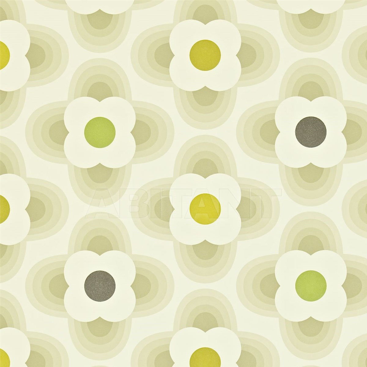 Купить Флизелиновые обои Cool Stone  Style Library Orla Kiely Wallpapers HORL110407