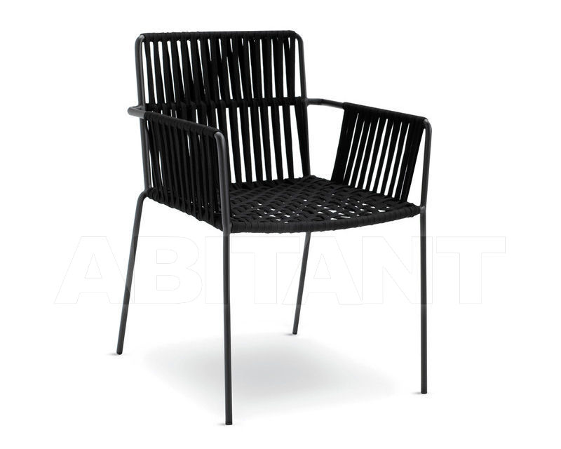 Купить Стул с подлокотниками Kettal Net 68201-726BL