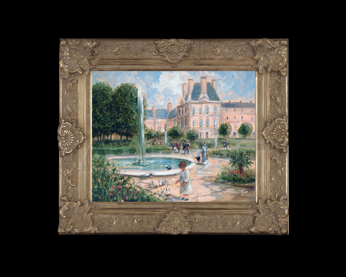 Купить Картина The palace garden Barj - Buzzoni s.r.l. IMPRESSIONIST VIEWS 59