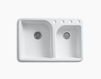 Раковина накладная Efficiency Kohler 2015 K-5948-4-0 Современный / Скандинавский / Модерн