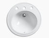 Раковина накладная Brookline Kohler 2015 K-2202-8-0 Современный / Скандинавский / Модерн