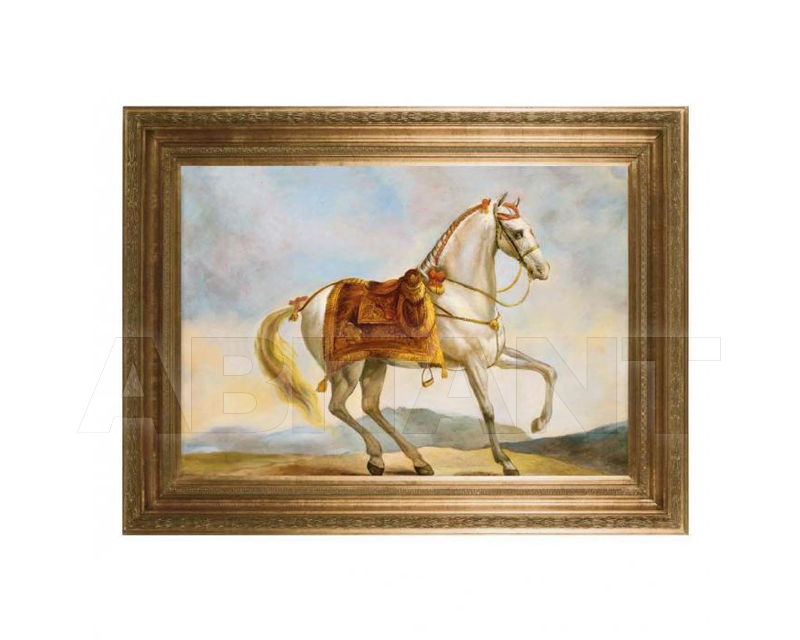 Купить Картина White adorned grey hunter Barj - Buzzoni s.r.l. Classic H3172