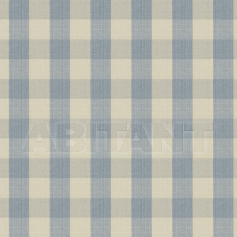 Купить Интерьерная ткань Vervain Charles Faudree Slate Biron Check Aqua