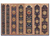 Бумажные обои Iksel  Decorative Panels Aleppo Blue 1 Восточный / Японский / Китайский