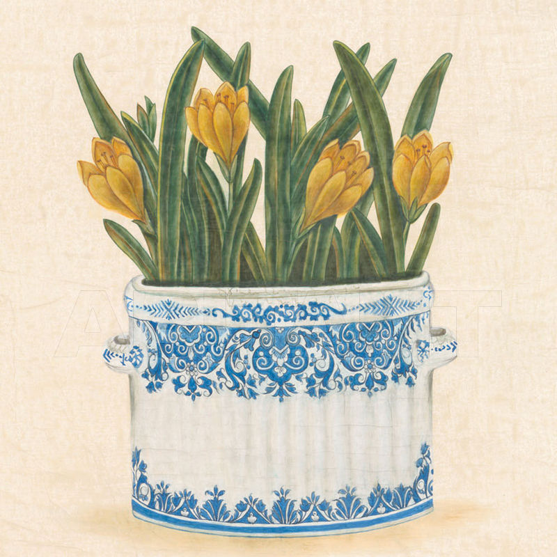 Купить Бумажные обои Iksel  Decorative Panels Potted Flowers PF 14