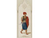 Бумажные обои Iksel  Decorative Panels Ottoman Characters 8 Восточный / Японский / Китайский