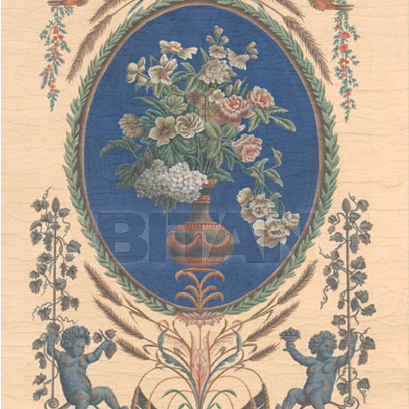 Купить Бумажные обои Iksel  Decorative Panels Directoire Arabesques DAr 01