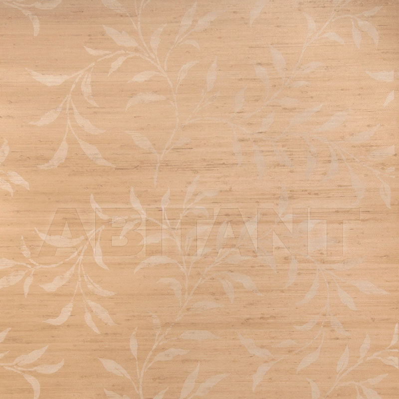 Купить Виниловые обои Stroheim SILHOUETTES WALLCOVERING VINEY LEAF JUTE Almond On Flax