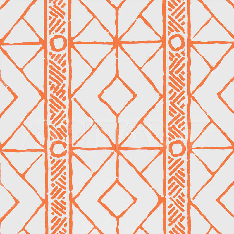 Купить Бумажные обои Stroheim DANA GIBSON WALLCOVERING Twig Orange