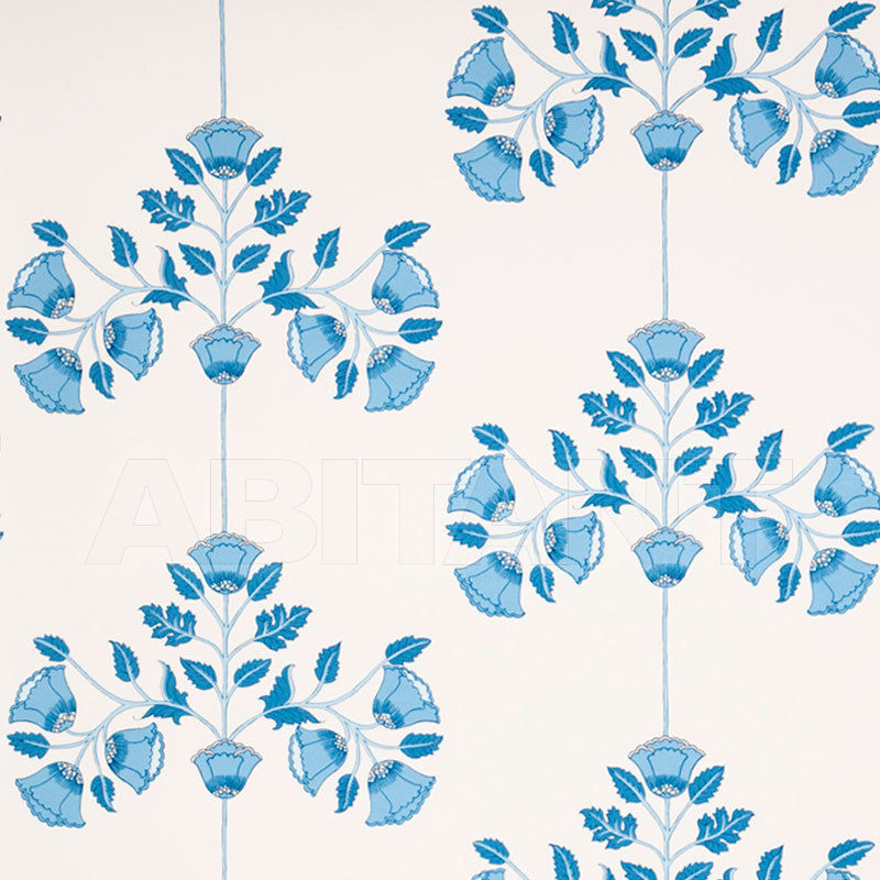 Купить Бумажные обои Stroheim BLUE & WHITE WALLCOVERINGS 1086E VALENTINA II S0530 