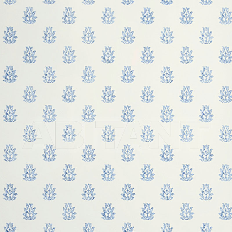 Купить Бумажные обои Stroheim BLUE & WHITE WALLCOVERINGS 1089E GANDHALI S0510 