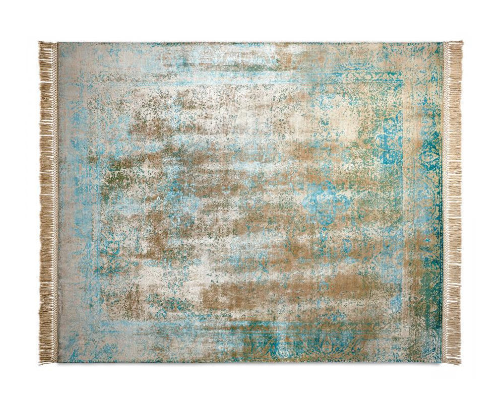 Купить Ковер современный Rug Star 2016 No. 01 | Rajasthan ZeroPile Supreme No. 01 | ExElectricBlue