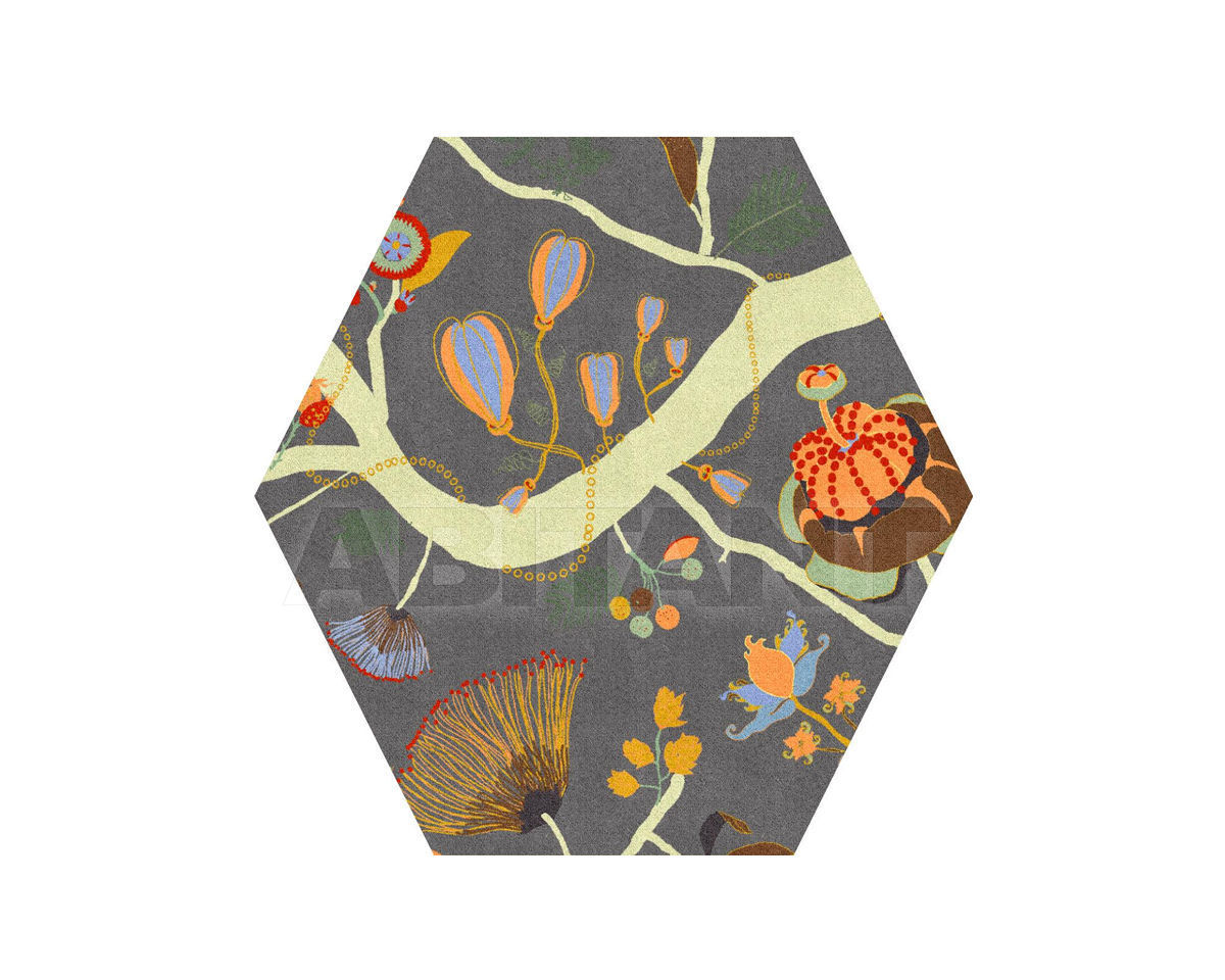 Купить Ковер современный Moooi Carpets WORKS COLLECTION Fantasy fruits 250x250