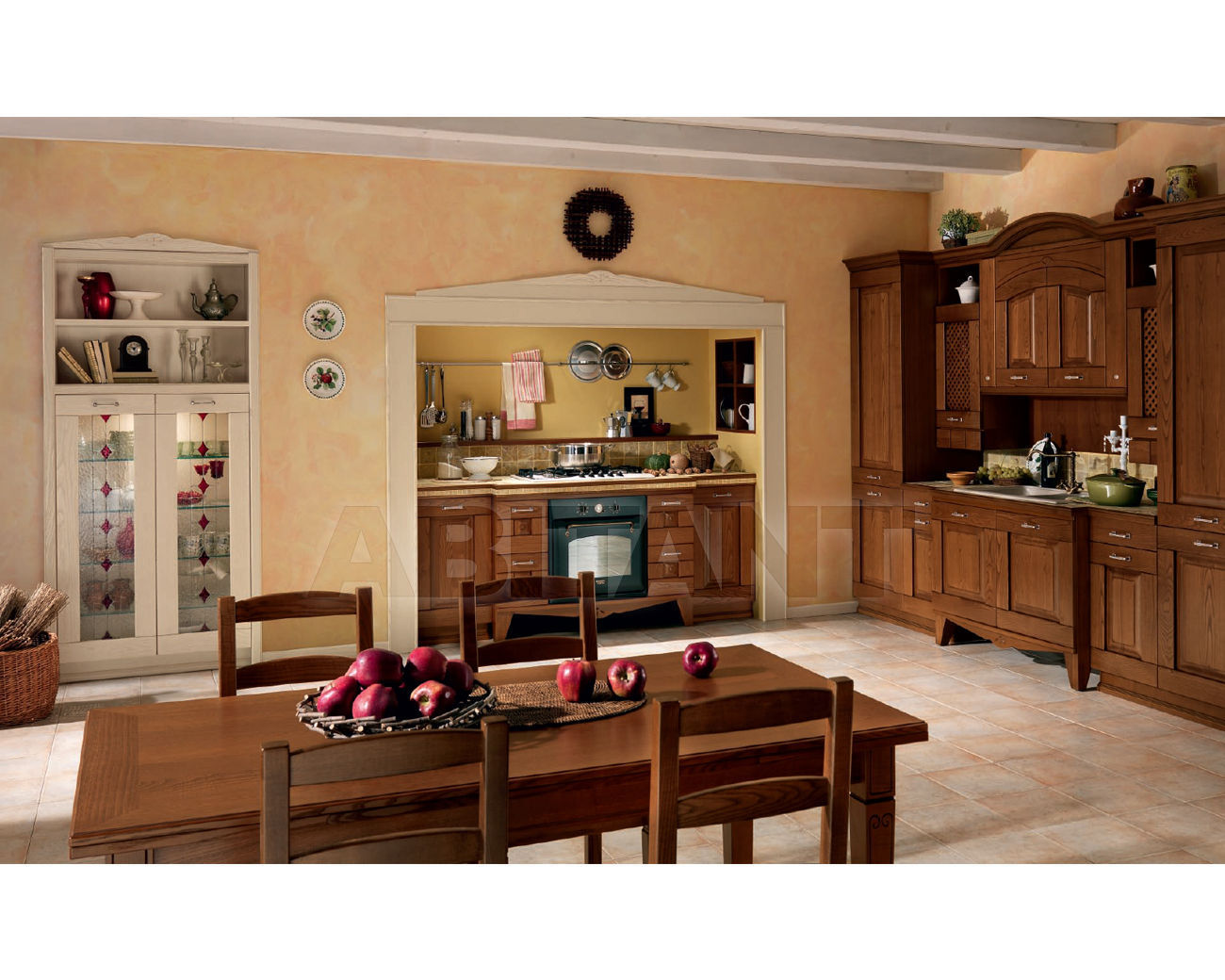 Купить Кухонный гарнитур Astra Cucine srl FIORENZA Fiorenza Castagno 2