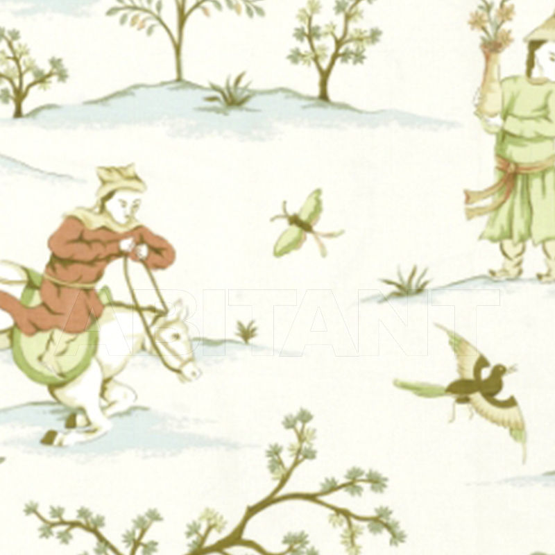 Купить Обивочная ткань Thibaut Inc. Shangri-La Prints F88605