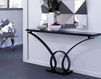 Консоль Villiers Brothers Limited 2016 Byron console table double loop – English pewter Ар-деко / Ар-нуво / Американский