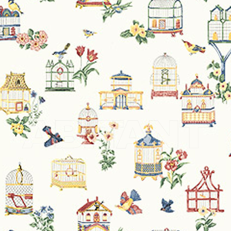 Купить Бумажные обои BIRDCAGE Thibaut Inc. Thibaut Classics TC9922