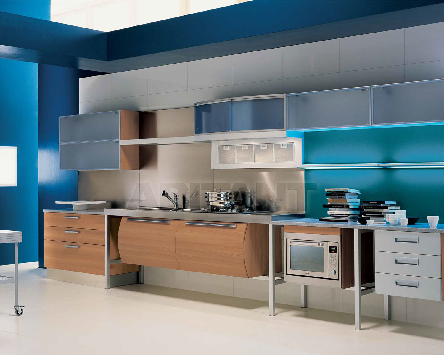 Купить Кухонный гарнитур Aster Cucine Monografia TRENDY WOOD 2