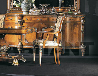 Стул с подлокотниками Cantaluppi Collections 2012 Ermitage Capotavola
