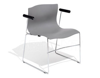 Стул с подлокотниками Knoll 2016 Studio 49 AU C B9