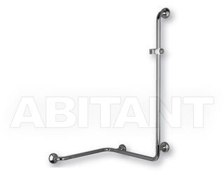 Ручка для ванной/душа Ponte Giulio Polished Steel G29JBRN106