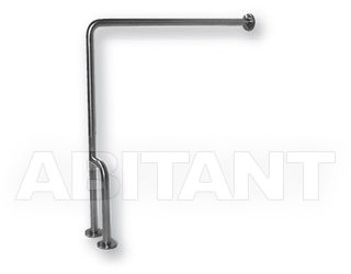 Ручка для ванной/душа Ponte Giulio Satin Steel G55JCRN138