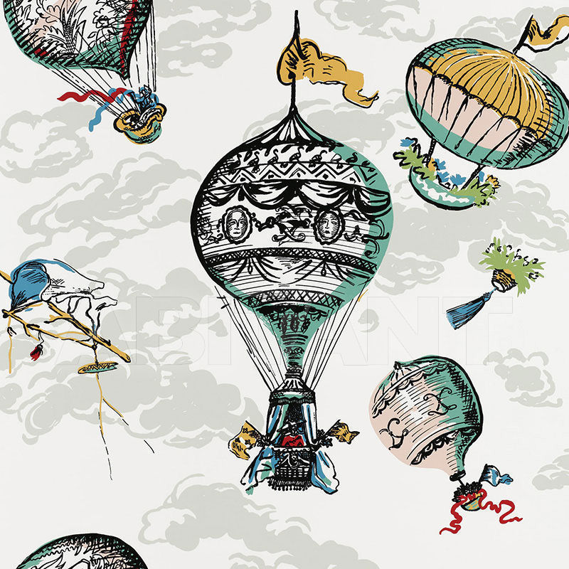 Купить Виниловые обои BALLOONS F. Schumacher & Co. WALLCOVERINGS 2704320