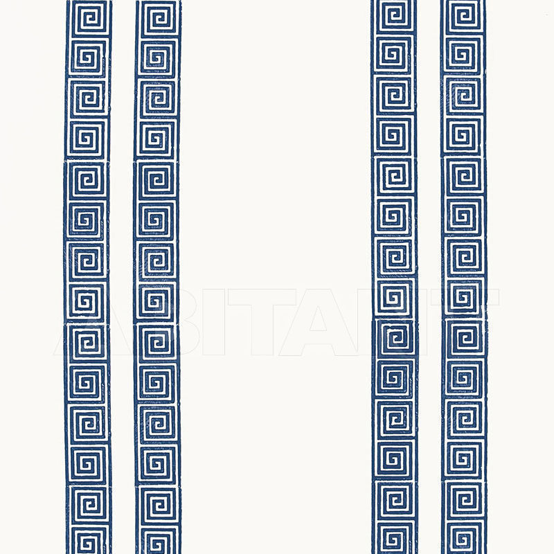 Купить Бумажные обои GREEK KEY STRIPE F. Schumacher & Co. WALLCOVERINGS 5005361