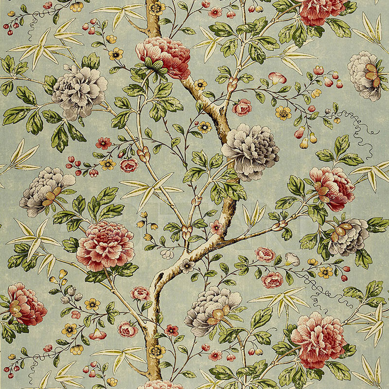 Купить Интерьерная ткань MANDARIN PEONY F. Schumacher & Co. FABRICS 173421