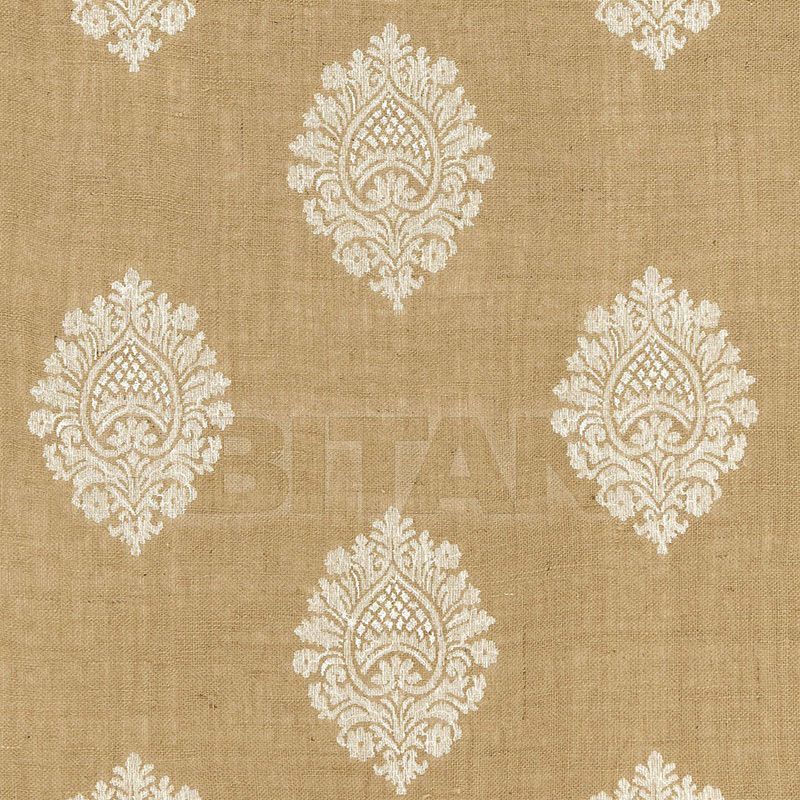 Купить Интерьерная ткань SAVANNA JUTE EMBROIDERY F. Schumacher & Co. FABRICS 67340