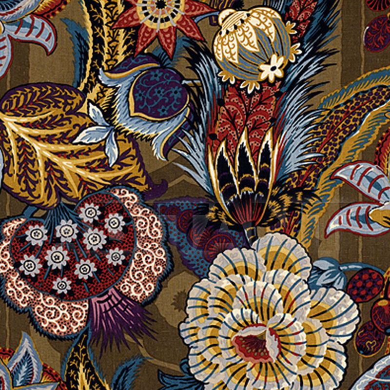 Купить Интерьерная ткань ZANZIBAR LINEN PRINT F. Schumacher & Co. FABRICS 173520